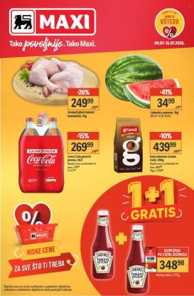 maxi - Maxi katalog - 09.07.-15.07.2026