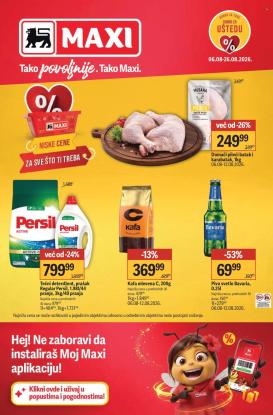 maxi - Maxi katalog - 06.08.-26.08.2026