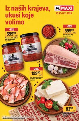 maxi - Maxi katalog - 22.10.-11.11.2026