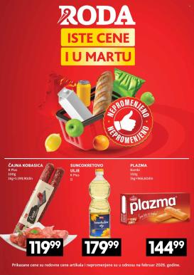 roda - Roda katalog mart 2026