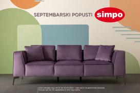 simpo - SIMPO katalog - najnovije akcije 01.09.2024 - 30.09.2024