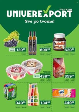 univerexport - Univerexport katalog - 17.08.-31.08.2026