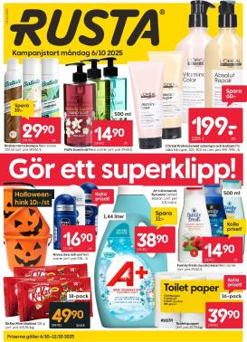 rusta - Rusta-reklambladet giltigt från 06/10 - 12/10