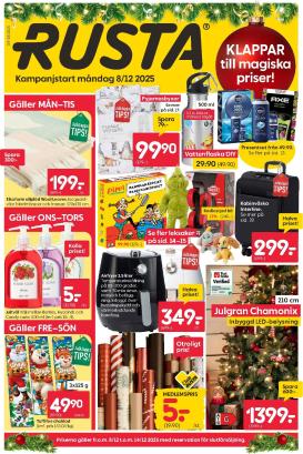 rusta - Rusta-reklambladet giltigt från 08/12 - 14/12