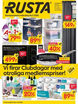 rusta - Rusta-reklambladet giltigt från 26/01 - 01/02