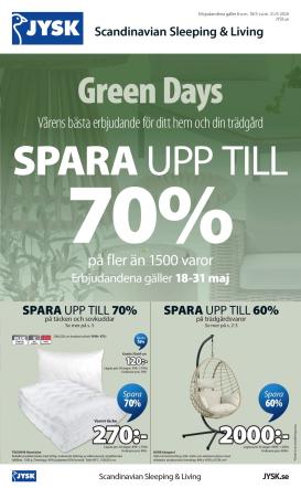 jysk - Aktuellt JYSK reklamblad från måndag, 18/05/2026 till söndag, 31/05/2026