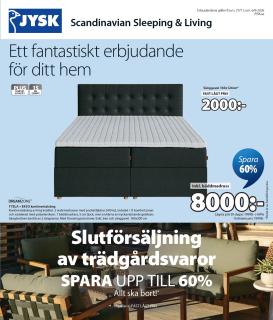 jysk - Aktuellt JYSK reklamblad från måndag, 27/07/2026 till söndag, 06/09/2026