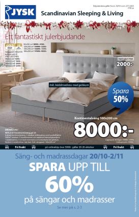 jysk - JYSK-reklambladet giltigt från 20/10 - 02/11