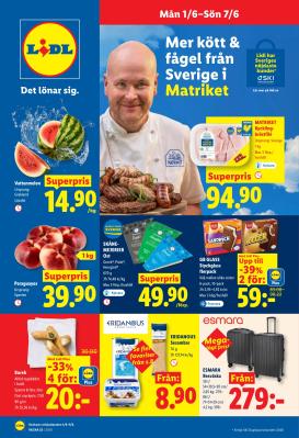 lidl - Nytt Lidl reklamblad från måndag, 01/06/2026 till söndag, 07/06/2026