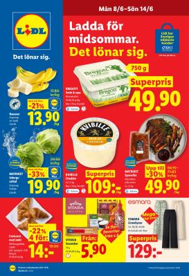 lidl - Nytt Lidl reklamblad från måndag, 08/06/2026 till söndag, 14/06/2026