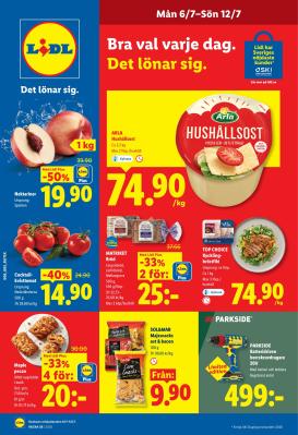 lidl - Nytt Lidl reklamblad från måndag, 06/07/2026 till söndag, 12/07/2026