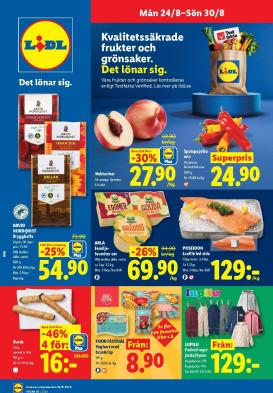 lidl - Nytt Lidl reklamblad från måndag, 24/08/2026 till söndag, 30/08/2026