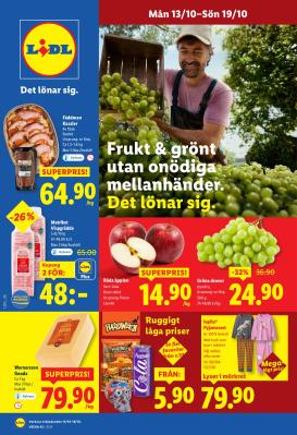lidl - Lidl-reklambladet giltigt från 13/10 - 19/10
