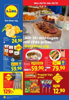 lidl - Lidl-reklambladet giltigt från 20/10 - 26/10