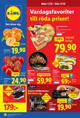 lidl - Lidl-reklambladet giltigt från 01/12 - 07/12