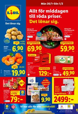 lidl - Lidl-reklambladet giltigt från 26/01 - 01/02