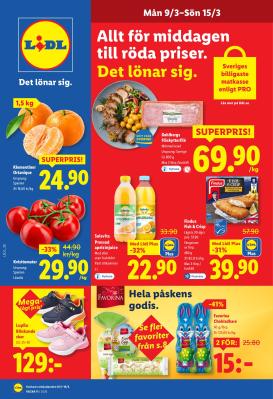 lidl - Lidl-reklambladet giltigt från 09/03/2026 - 15/03/2026