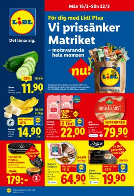 lidl - Lidl-reklambladet giltigt från 16/03/2026 - 22/03/2026