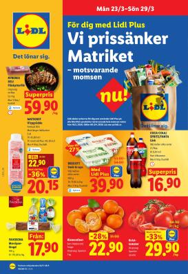 lidl - Lidl-reklambladet giltigt från 23/03/2026 - 29/03/2026