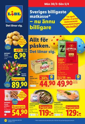 lidl - Lidl-reklambladet giltigt från 30/03/2026 - 05/04/2026