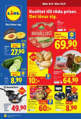 lidl - Aktuellt Lidl reklamblad giltigt från måndag 06/04/2026 till söndag 12/04/2026