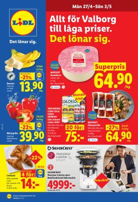 lidl - Lidl reklamblad för nästa vecka från måndag 27/04/2026 till söndag 03/05/2026