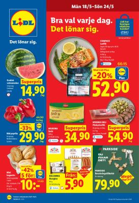 lidl - Lidl reklamblad för nästa vecka från måndag 18/05/2026 till söndag 24/05/2026