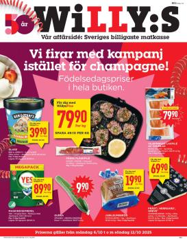 willy-s - Willy's-reklambladet giltigt från 06/10 - 12/10