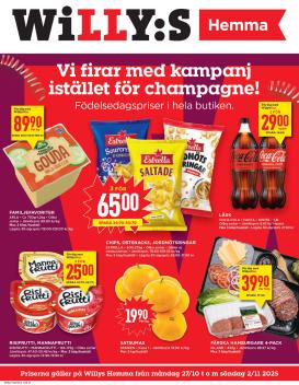 willy-s - Willy's - Hemma-reklambladet giltigt från 27/10 - 02/11