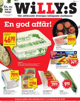 willy-s - Willy's-reklambladet giltigt från 10/11 - 16/11