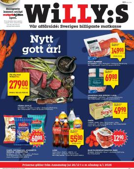 willy-s - Willy's-reklambladet giltigt från 26/12 - 04/01