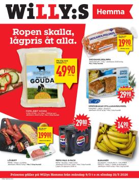 willy-s - Willy's - Hemma-reklambladet giltigt från 09/03/2026 - 15/03/2026