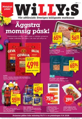 willy-s - Willy's-reklambladet giltigt från 30/03/2026 - 05/04/2026