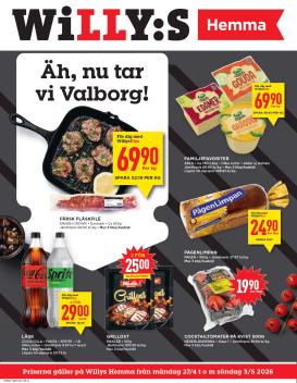willy-s - Aktuellt Willy's - Hemma reklamblad giltigt från måndag 27/04/2026 till söndag 03/05/2026