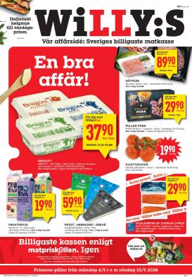 willy-s - Aktuellt Willy's reklamblad giltigt från måndag 04/05/2026 till söndag 10/05/2026