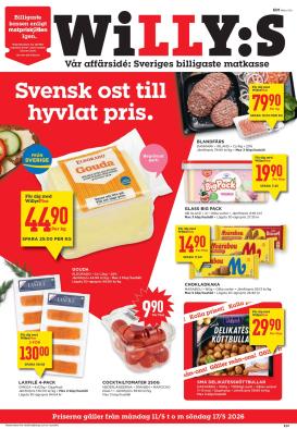 willy-s - Aktuellt Willy's reklamblad giltigt från måndag 11/05/2026 till söndag 17/05/2026