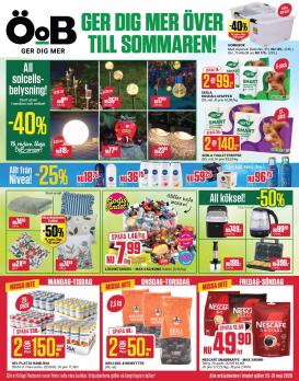 oob - Nytt ÖoB reklamblad från måndag, 25/05/2026 till söndag, 31/05/2026