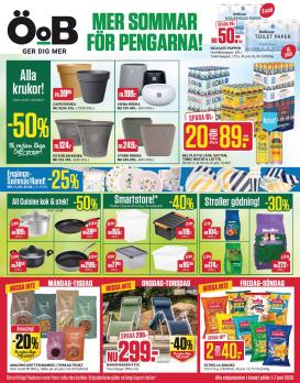 oob - Nytt ÖoB reklamblad från måndag, 01/06/2026 till söndag, 07/06/2026