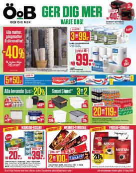 oob - Aktuellt ÖoB reklamblad från måndag, 03/08/2026 till söndag, 09/08/2026