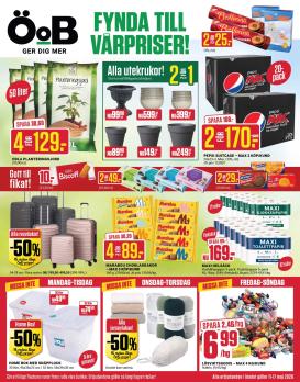 oob - ÖoB reklamblad för nästa vecka från måndag 11/05/2026 till söndag 17/05/2026