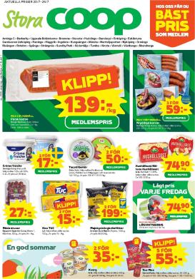 coop - Nytt Stora Coop reklamblad från måndag, 20/07/2026 till söndag, 26/07/2026