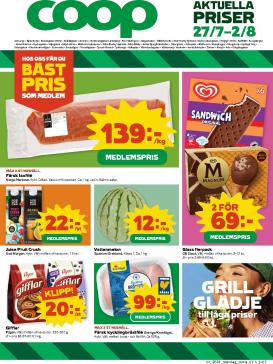 coop - Nytt Coop reklamblad från måndag, 27/07/2026 till söndag, 02/08/2026