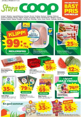 coop - Nytt Stora Coop reklamblad från måndag, 27/07/2026 till söndag, 02/08/2026
