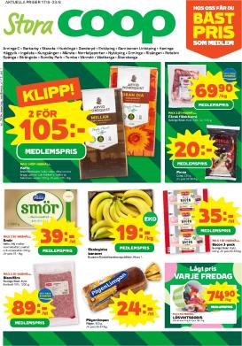 coop - Nytt Stora Coop reklamblad från måndag, 17/08/2026 till söndag, 23/08/2026