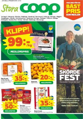 coop - Stora Coop-reklambladet giltigt från 29/09 - 05/10