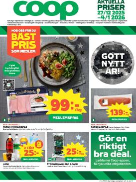 coop - Coop-reklambladet giltigt från 27/12 - 04/01