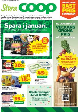 coop - Stora Coop-reklambladet giltigt från 19/01 - 25/01