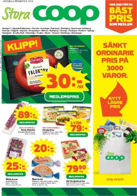 coop - Stora Coop-reklambladet giltigt från 09/03/2026 - 15/03/2026