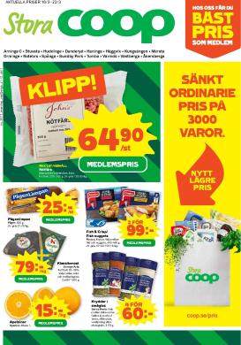 coop - Stora Coop-reklambladet giltigt från 16/03/2026 - 22/03/2026