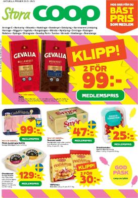 coop - Stora Coop-reklambladet giltigt från 23/03/2026 - 29/03/2026